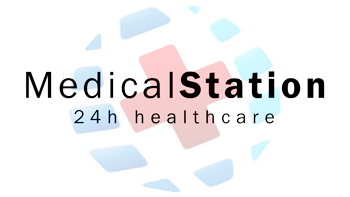 Medical Station 24h healthcare logo